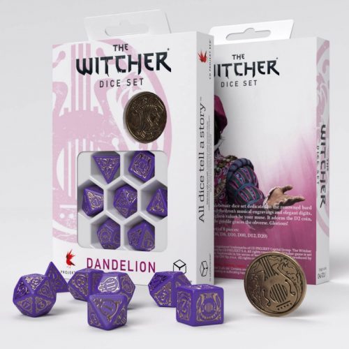 Dandelion, Viscount de Lettenhove - The Witcher Dice Set