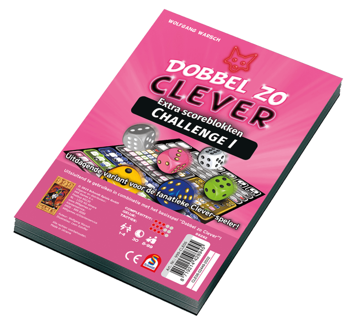 Dobbel zo Clever - Challenge Scoreblokken