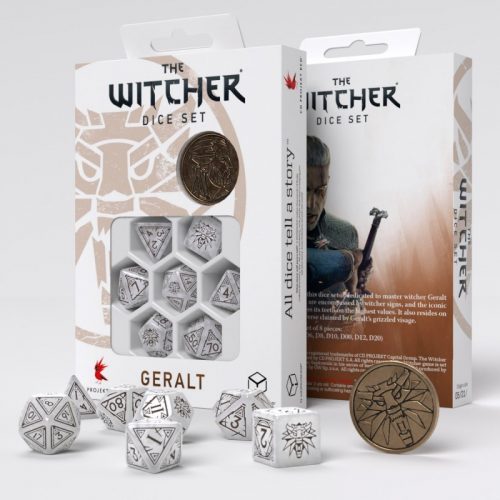 Geralt, White Wolf - The Witcher Dice Set