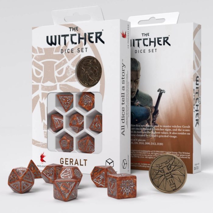 Geralt, the Monster Slayer - The Witcher Dice Set