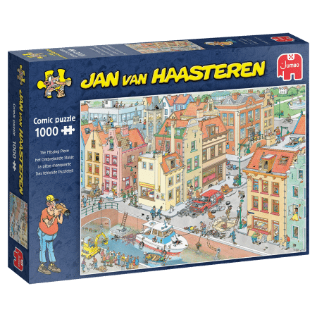 Het Ontbrekende Stukje - Jan van Haasteren - 1000 stukken puzzel