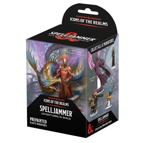 Spelljammer: Adventures in Space - 4 Random D&D Miniatures