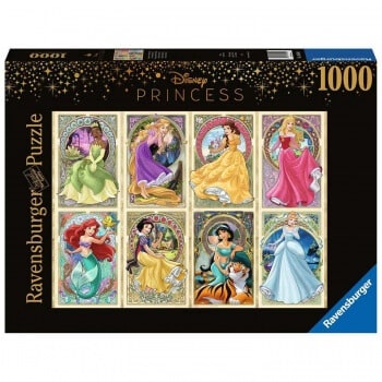 Art Nouveau Prinsessen - 1000 stukken Puzzel