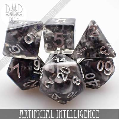 Artificial Intelligence - Dice set - 7 stuks