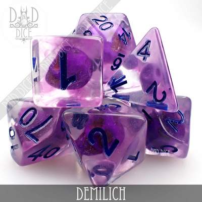 Demilich - Dice set - 7 stuks