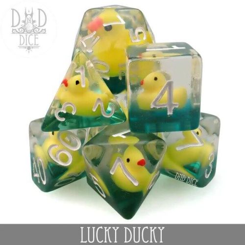 Lucky Ducky - Dice set - 7 stuks