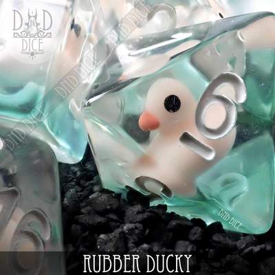 Rubber Ducky - Dice set - 7 stuks