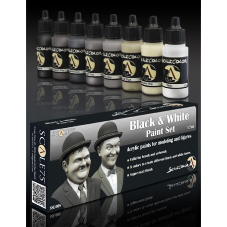 Black & White - Paint Set