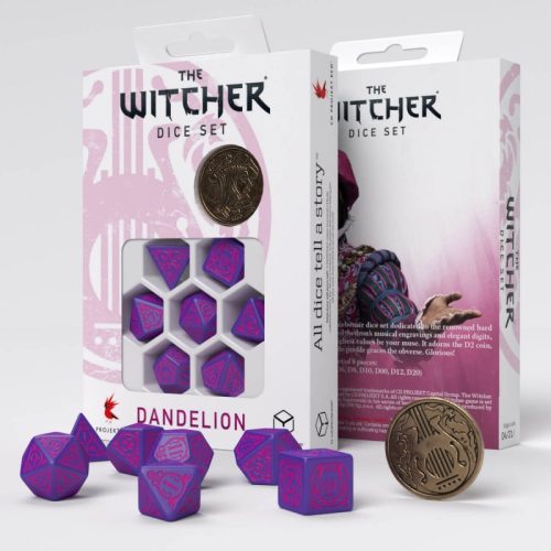 Dandelion, The Conqueror of Hearts - The Witcher Dice Set