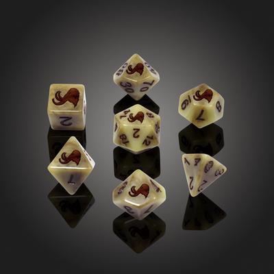 Spirit of Extinction: Mammoth - Polydice set - 7 stuks