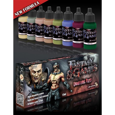 Unnatural Flesh - Paint Set