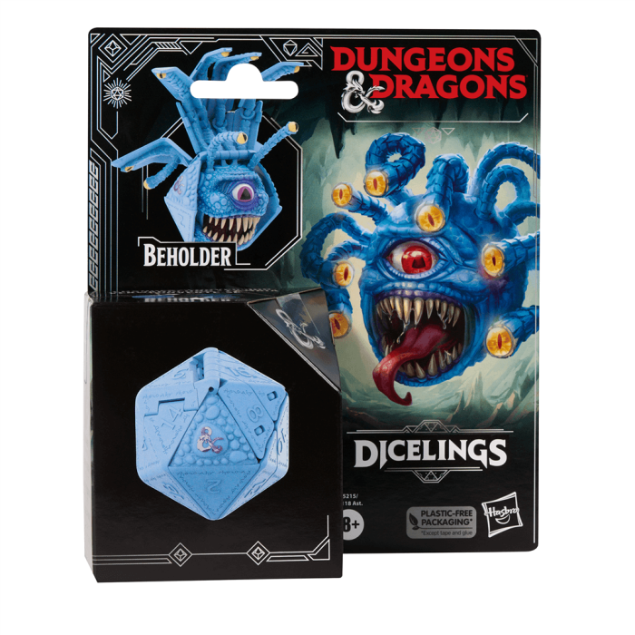 Blue Beholder - D&D Dicelings