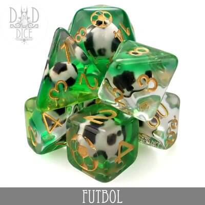 Futbol - Dice set - 7 stuks