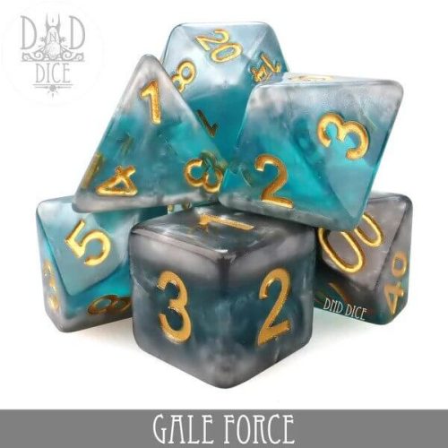 Gale Force - Dice set - 7 stuks