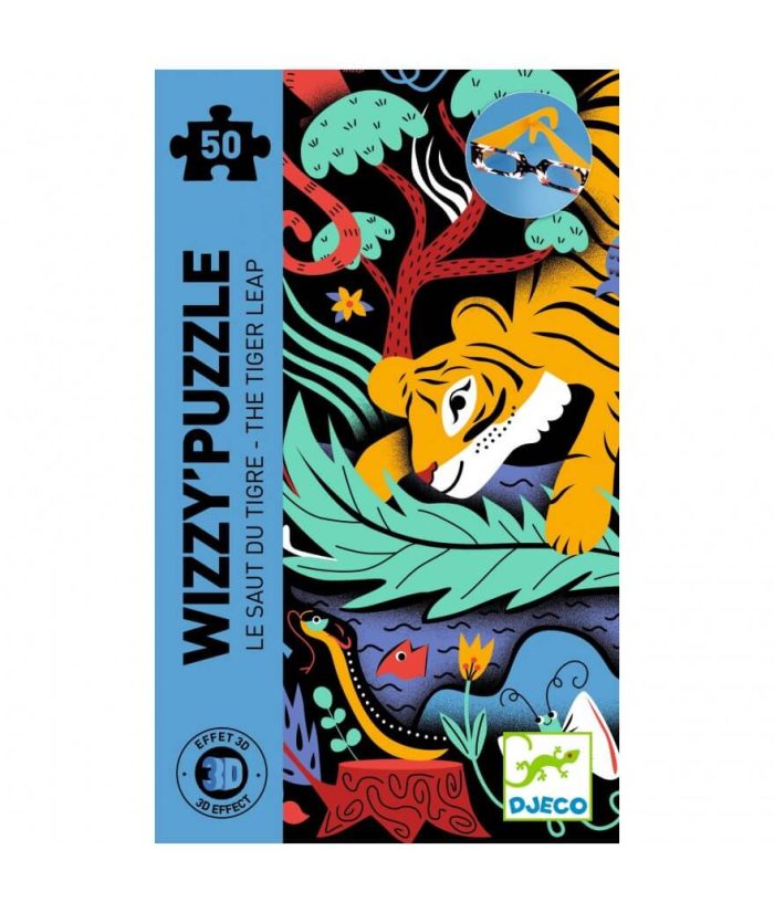 The Tiger Leap - 50 stukken Wizzy' Puzzle