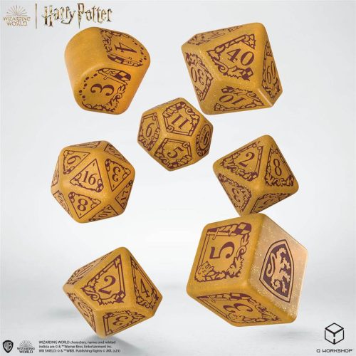 Gryffindor Gold - Harry Potter Modern Dice Set