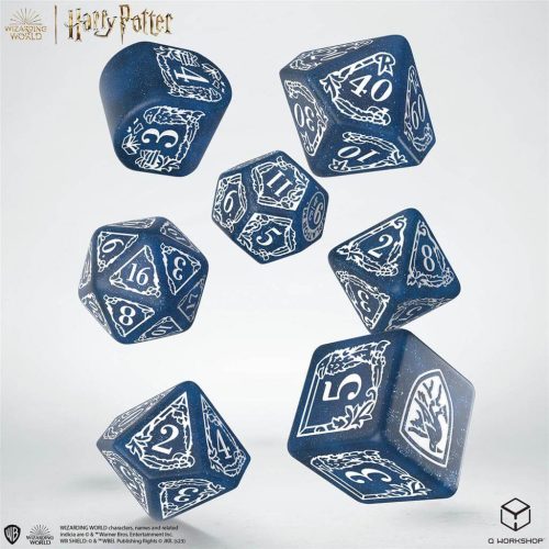 Ravenclaw Blue - Harry Potter Modern Dice Set