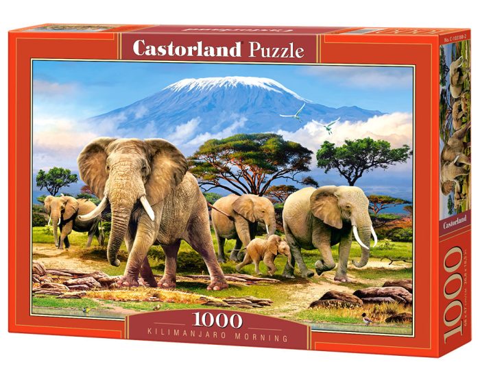 Kilimanjaro morning - 1000 stukken puzzel