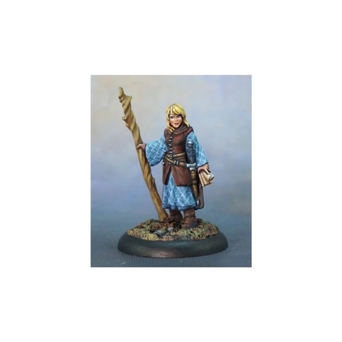 Asandris Nightbloom, Female Druid - Unpainted Metal Miniatures