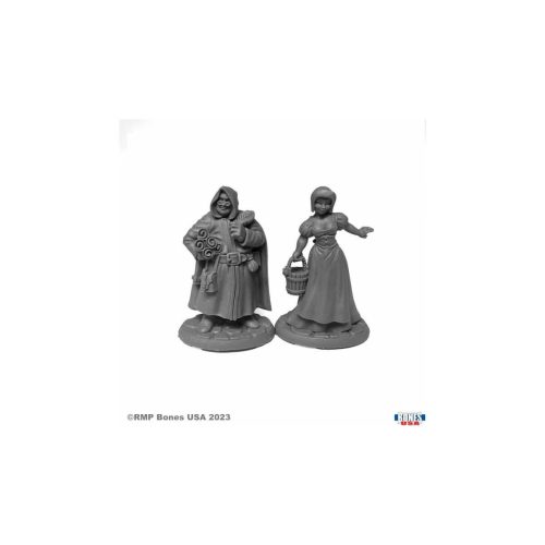 Sage and Milk Maid - Unpainted Miniatures