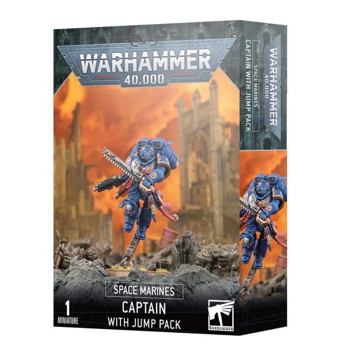 Captain With Jump Pack - Space Marines