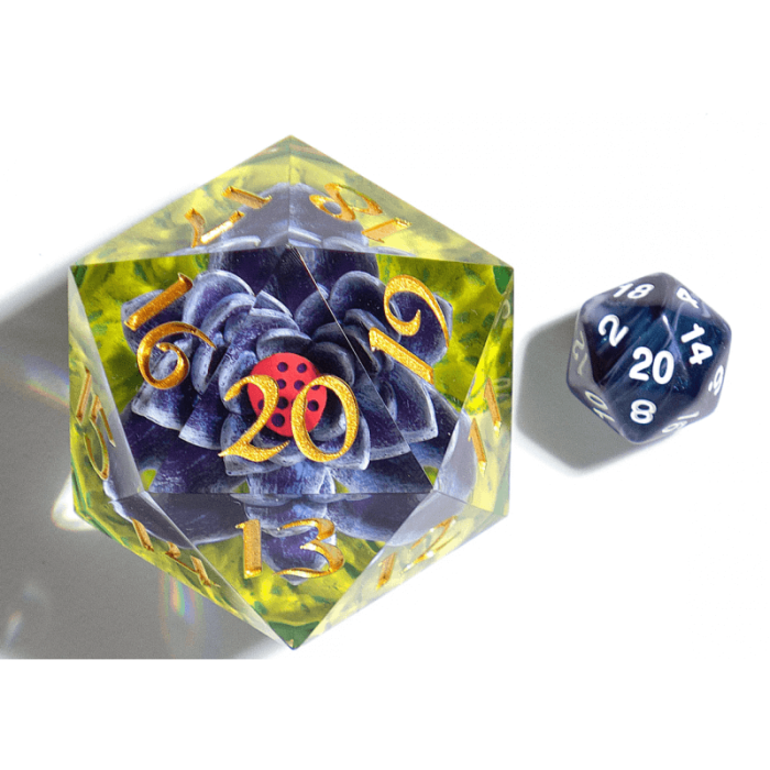 Black Lotus - 54mm Spindown d20