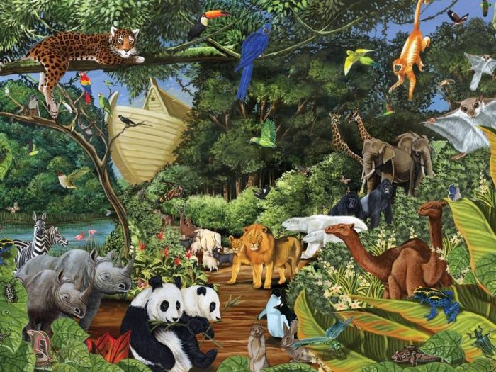 Noah's Gathering - Family Puzzle (350)