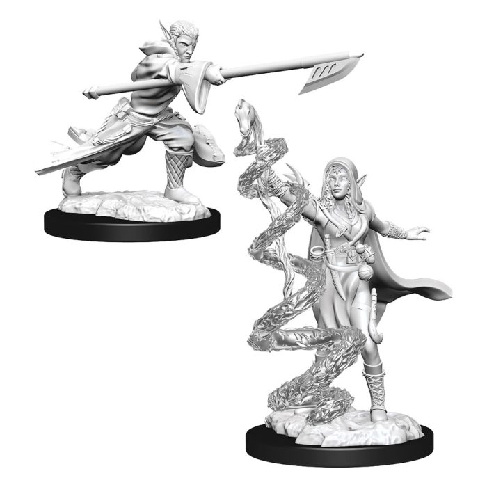 Joraga Warcaller & Treespeaker - MTG Unpainted Miniatures