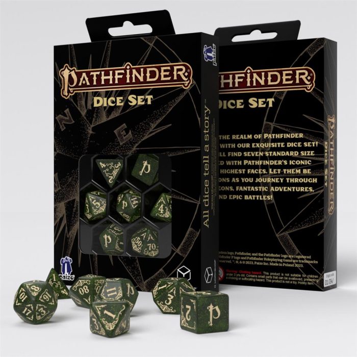 Arcadia - Pathfinder Dice Set - 7 stuks