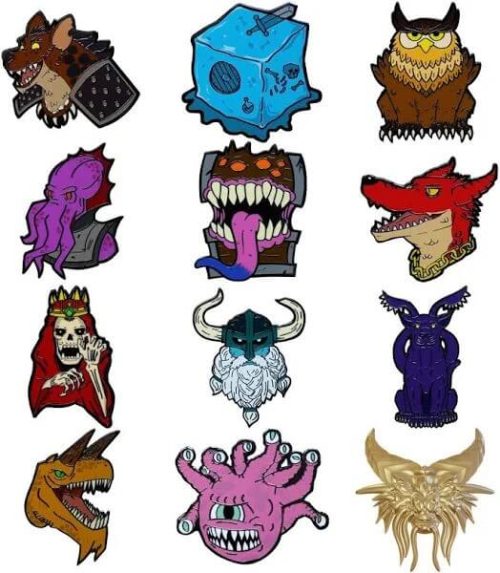 Mystery Monster Pin - D&D 50th Anniversary