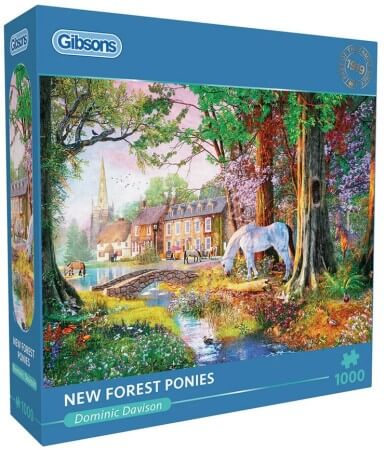 New Forest Ponies - 1000 stukken puzzel