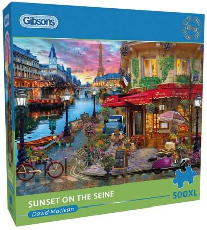 Sunset on the Seine - 500XL stukken puzzel