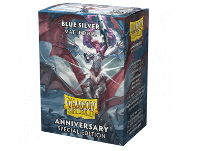 Anniversary Special Edition: Blue Silver - Matte Dual Sleeves - 100 stuks