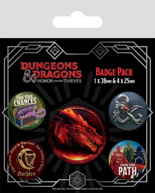 Badge button Pack - Dungeon & Dragons