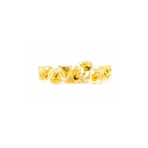 Cat Emoji - Dice set - 7 stuks