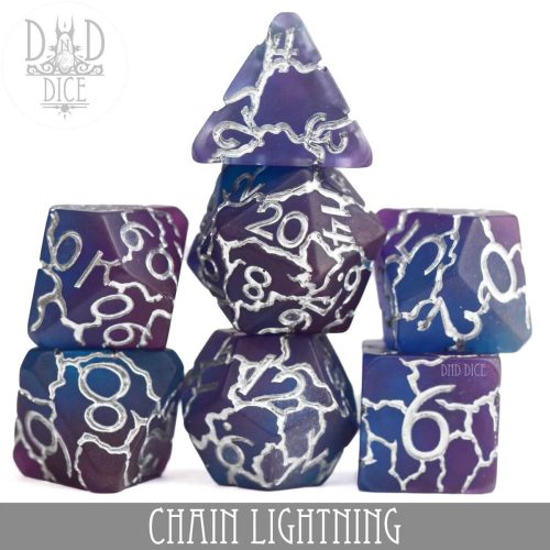 Chain Lightning - Dice set - 7 stuks