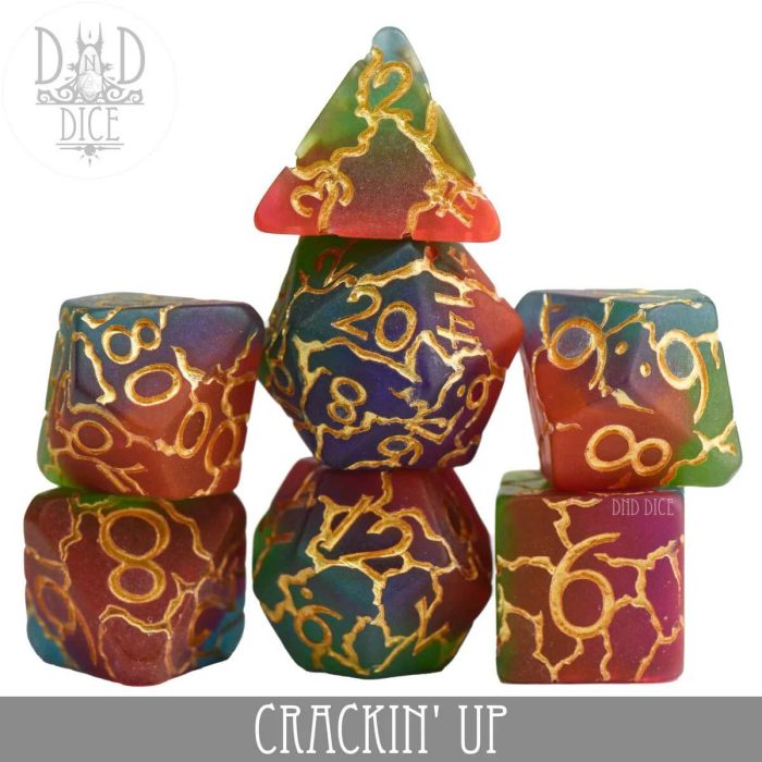 Crackin' Up - Dice set - 7 stuks