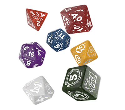 Fairy Dust: My Very First Set - Polyhedral Dice Set - 7 stuks