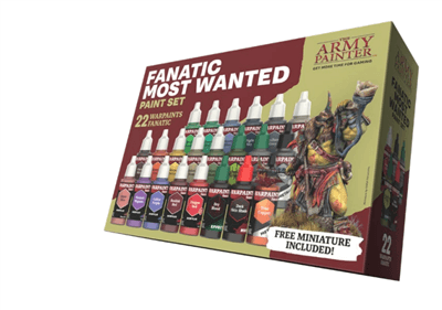 Fanatic Most Wanted Paint Set