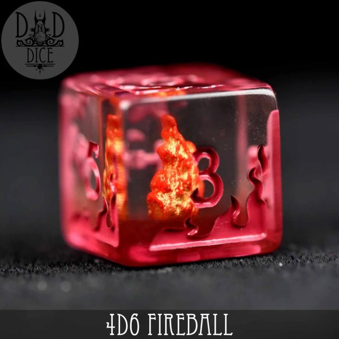 Fireball - 4D6 Dice