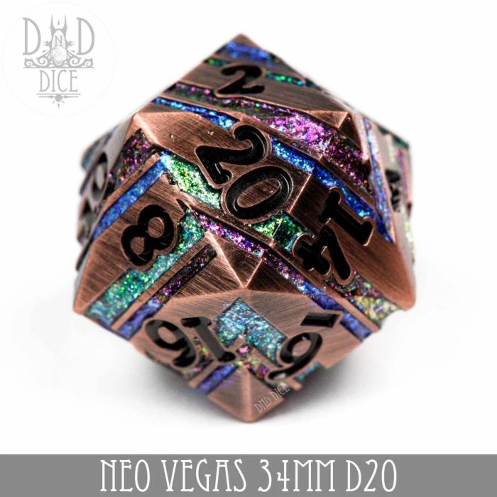 Neo Vegas - 34mm Metal D20