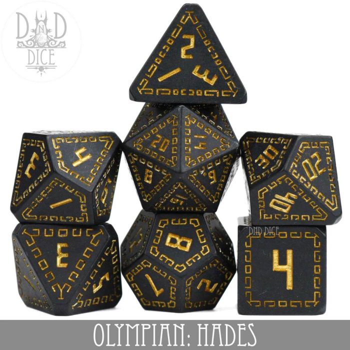 Olympian: Hades - Dice set - 7 stuks