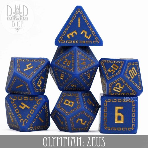 Olympian: Zeus - Dice set - 7 stuks