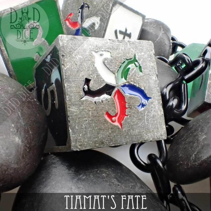 Tiamat's Fate - Metal Six-sided Die