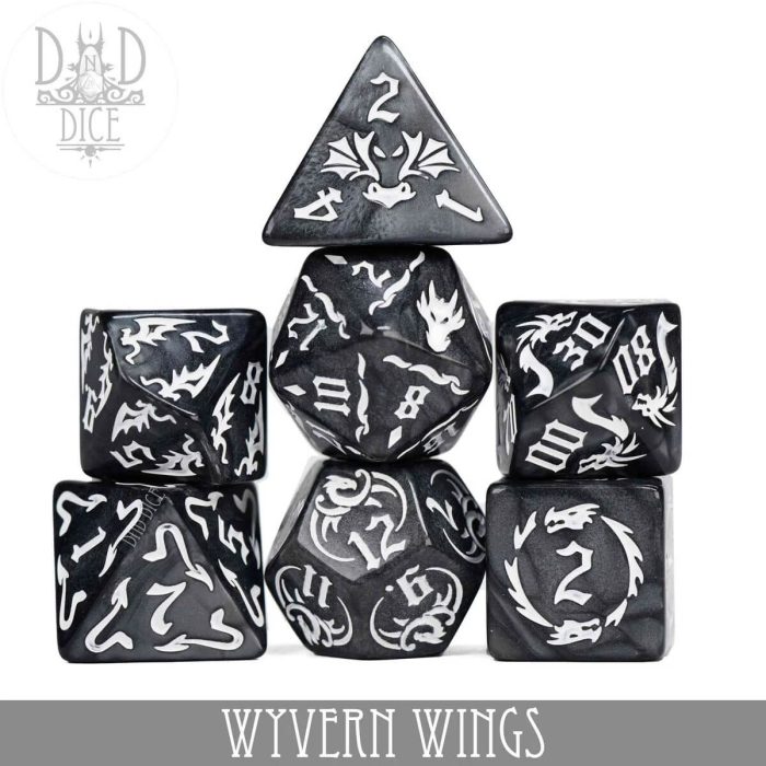 Wyvern Wings - Dice set - 7 stuks