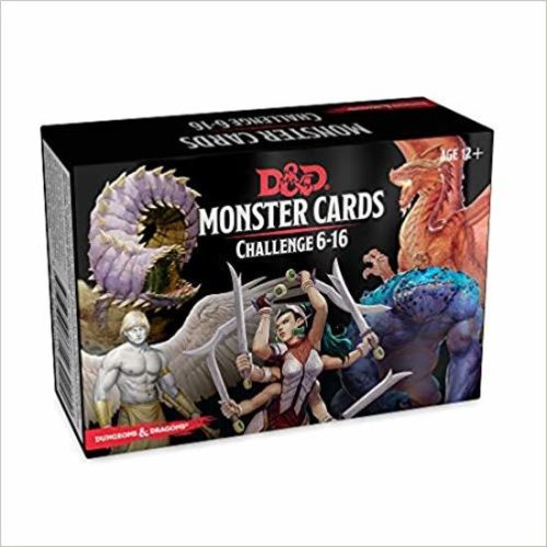 Challenge 6-16 - Monster Cards - D&D 5.0