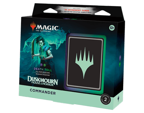 PRE-ORDER Death Toll Commander Deck - Duskmourn: House of Horror