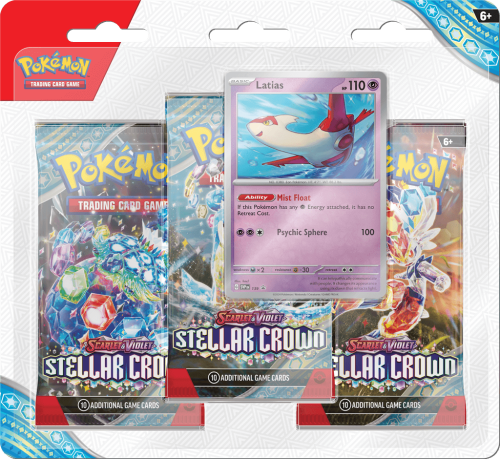 PRE-ORDER Latias - 3-Pack Blister - Stellar Crown