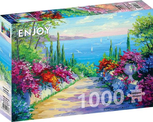 Sunny Road to the Sea - 1000 stukken puzzel