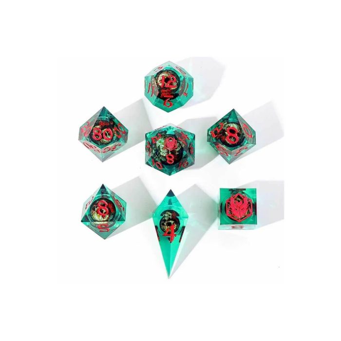 ''Always Watching'' Wraithbound - Liquid Core Dice set - 7 stuks